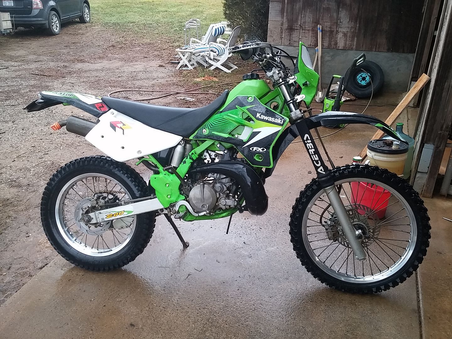 Finally finished my fork conversion.... lots of pics